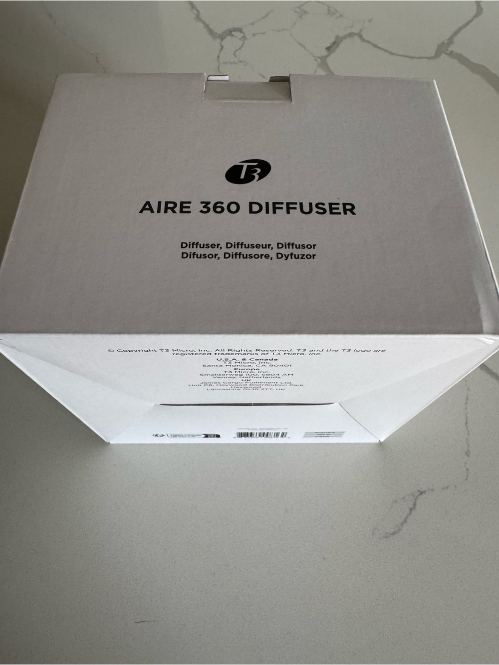T3 Aire 360 Air Styler Diffuser White attachment NEW - Picture 3 of 7